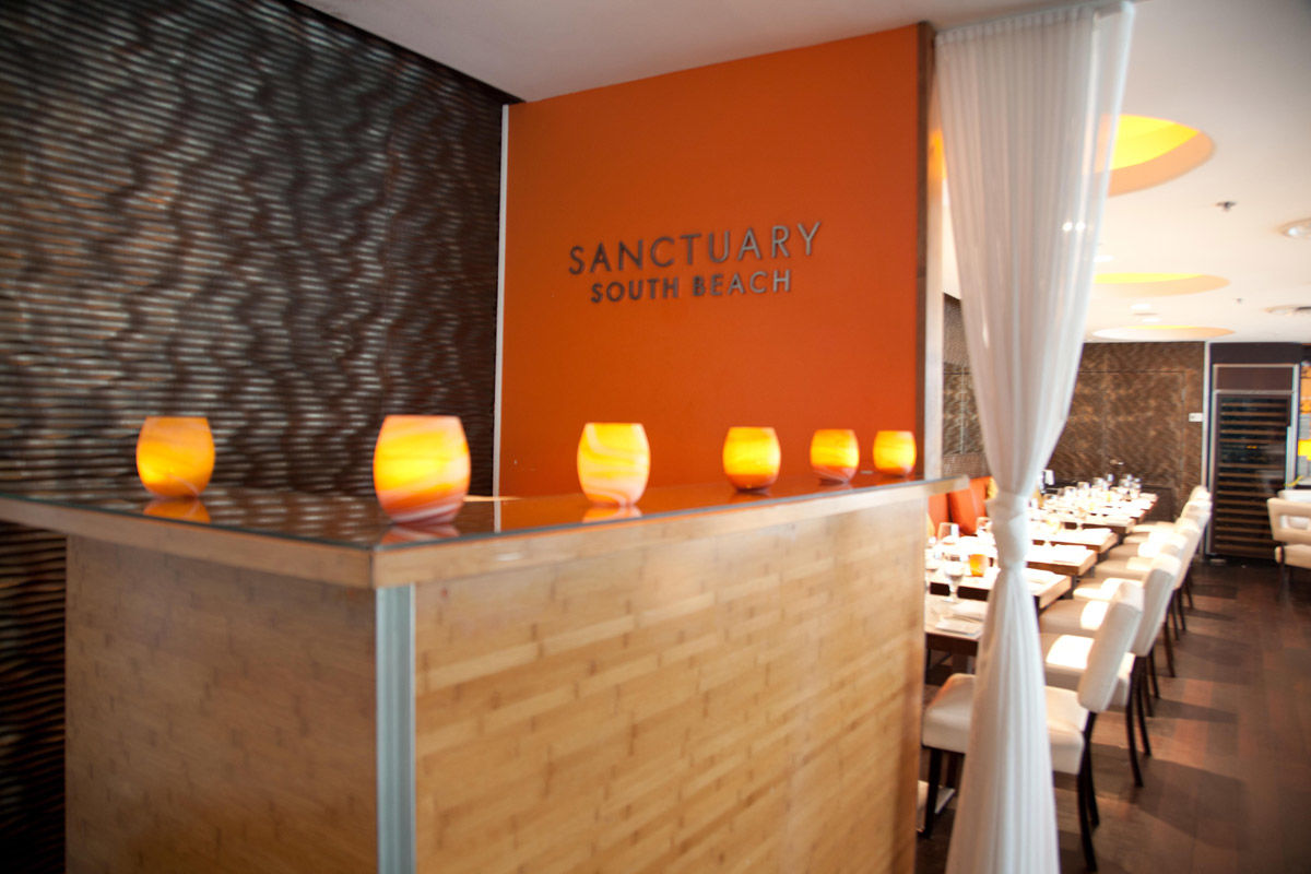 Sanctuary South Beach Miami Beach Restaurante foto
